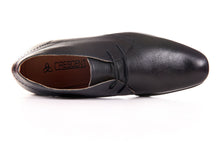 Load image into Gallery viewer, MEN'S GENUINE LEATHER BLACK CHUKKA BOOTS BY ENAAF #CLGS08BLK