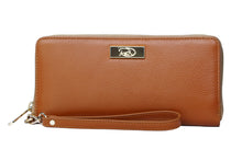 Load image into Gallery viewer, Brown Genuine Leather Soft and Slim Wallet/Purse by ENAAF