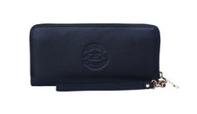 Load image into Gallery viewer, Black Genuine Leather Soft and Slim Wallet/Purse by ENAAF