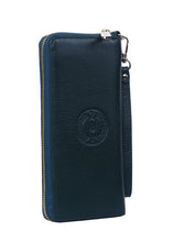 Load image into Gallery viewer, Olive Green Genuine Leather Soft and Slim Wallet/Purse by ENAAF