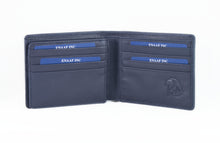 Load image into Gallery viewer, Dark Blue Genuine Leather Soft and Slim Wallet by ENAAF.