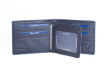 Load image into Gallery viewer, Dark Blue Genuine Leather Soft and Slim Wallet by ENAAF.