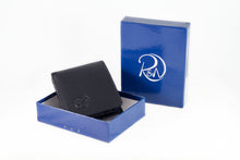 Load image into Gallery viewer, Black Genuine Leather Soft and Slim Wallet by ENAAF.