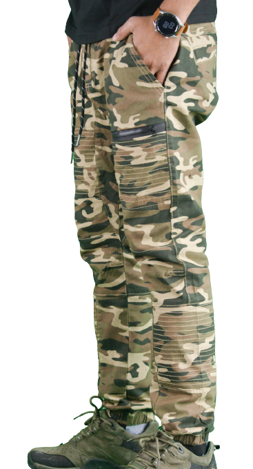 Camo Capris Long Cargo Shorts Military Army Fatigues Tactical 3/4