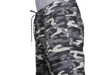 Load image into Gallery viewer, Men’s Stretch Black Camo Joggers Pants
