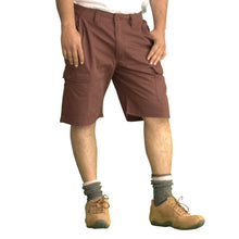 Load image into Gallery viewer, Men's Knee Touching Classic Cargo Short Pants (Brown)