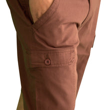 Load image into Gallery viewer, Men's Knee Touching Classic Cargo Short Pants (Brown)