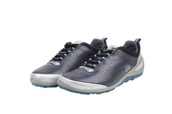 Navy blue 2025 woodland shoes