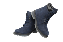 Load image into Gallery viewer, Women's Leather Boots (#2648117_Dark Blue)