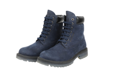 Load image into Gallery viewer, Women's Leather Boots (#2648117_Dark Blue)