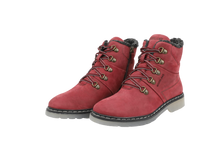 Load image into Gallery viewer, Women's Leather Boots (#3133118_Port Red)