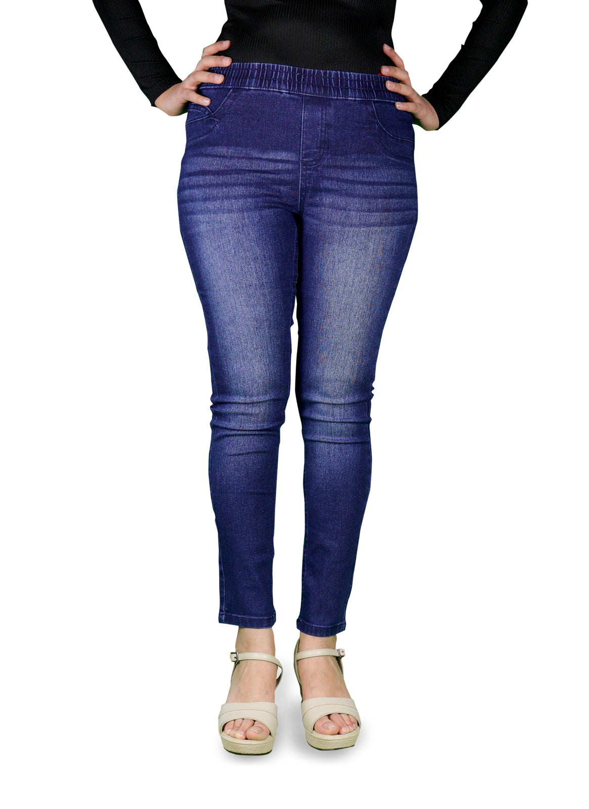 Buy online High Rise Solid Jeggings from Jeans & jeggings for Women by  Valles365 By S.c. for ₹500 at 71% off