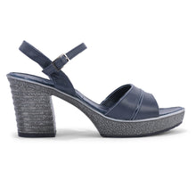 Load image into Gallery viewer, Women’s Block Heel Summer Trendy Sandals #1460 (Blue)
