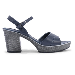 Women’s Block Heel Summer Trendy Sandals #1460 (Blue)