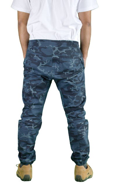 Mens Joggers Camouflage Sweatpants Casual Sports Camo Pants Full