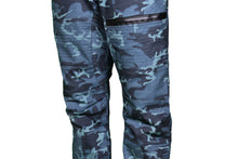 Load image into Gallery viewer, Men’s Stretch Navy Camo Joggers Pants
