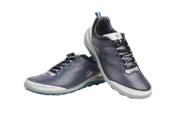 Navy blue 2025 woodland shoes