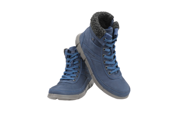 Women's Leather Boots (#3143118_Paris Jeans Blue)