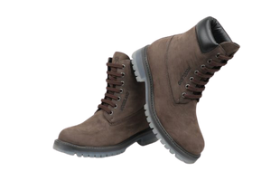 Women's Leather Boots (#2648117_Dark Brown)