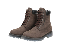 Women's Leather Boots (#2648117_Dark Brown)
