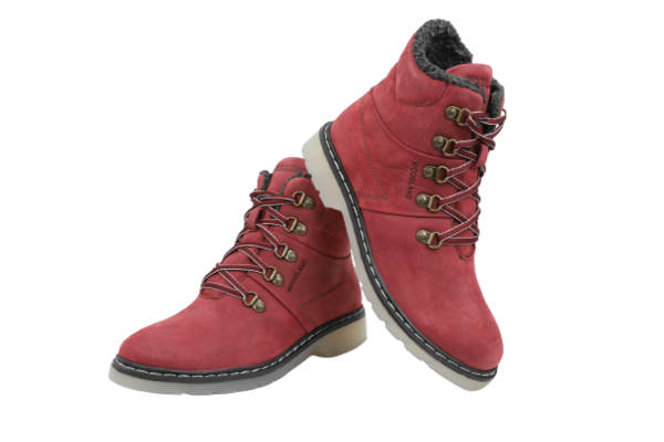 Women s Leather Boots 3133118 Port Red