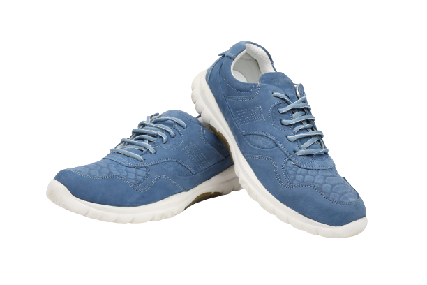 Navy sales patterned shoes