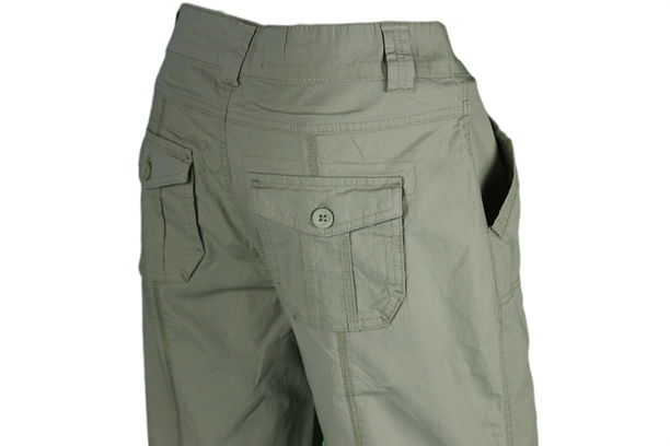 Buy PANIT Women Olive Green Solid Loose Fit Regular Shorts